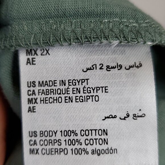 NWT Bundle of 2 Style & Co Womens Shirt 3/4 Button 2X Angel Falls/ Sage Green - Picture 9 of 16